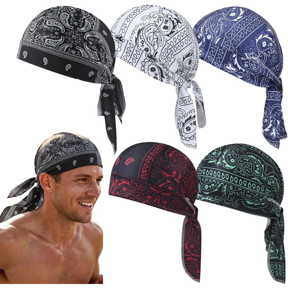 Skull Cap Helmet Liner - 1-5 Stück Kühlende Totenkopf-Mütze Helmfutter Atmungsaktive