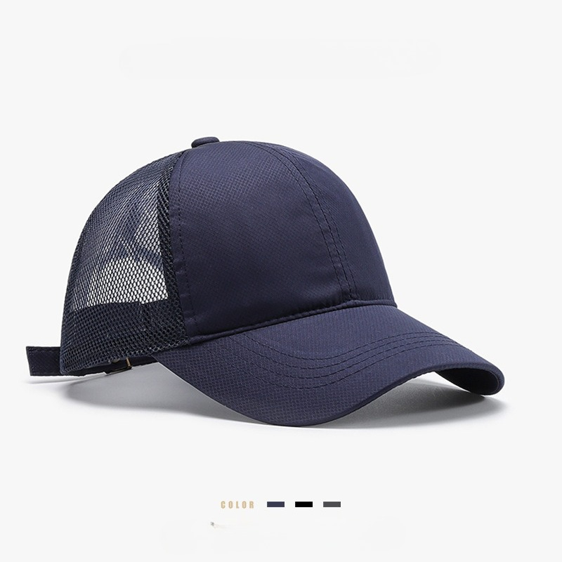 Dad Hat Cotton - Sommer Unisex Kappe Lässige Einfarbige Mesh-Baseballkappe