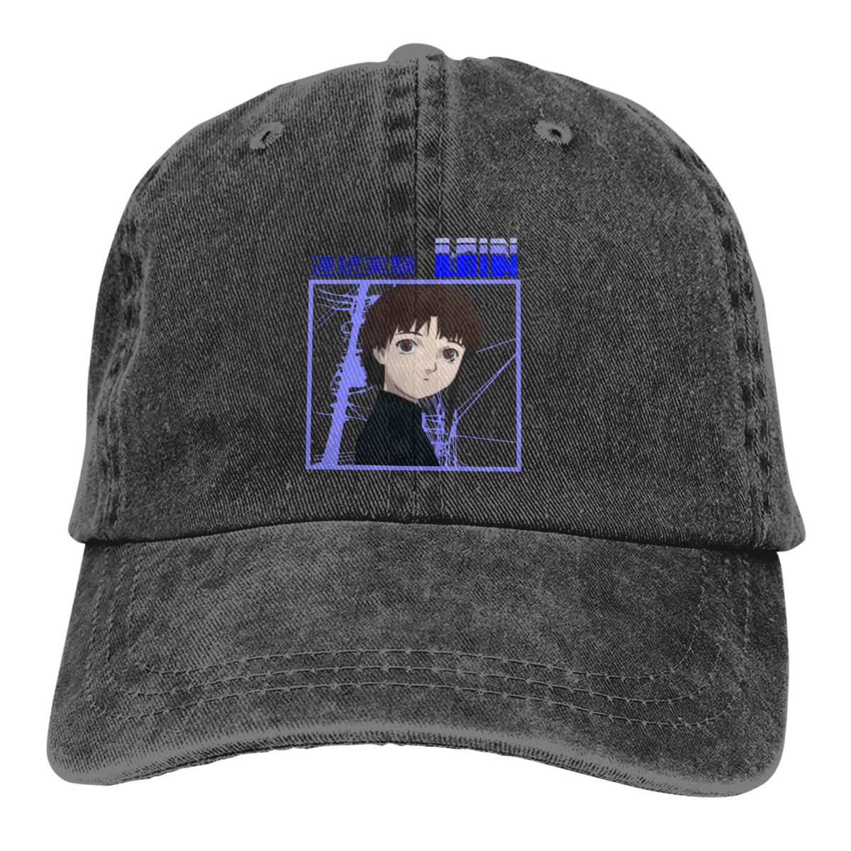 Golf Cap Dad - Gewaschen männer Baseball Kappe Blau Trucker