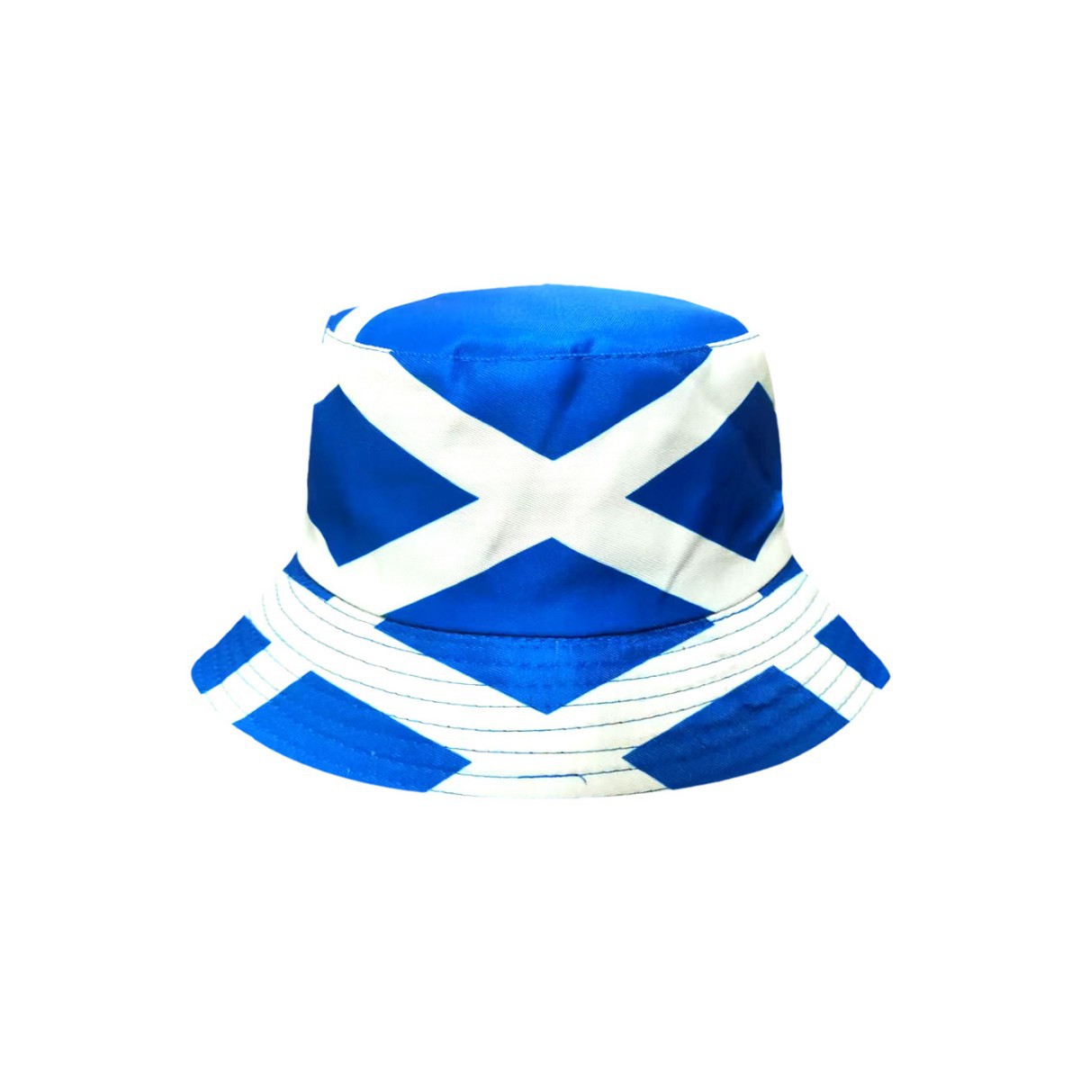 Bucket Hat Cotton - 2026 Schottland Heißer Verkauf Fußball-Pokal Flaggen-Druck