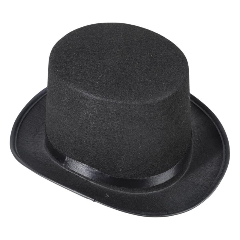 Fedora Hat Wool - Retro Zylinder Hut Zauberer Kostüm Cosplay
