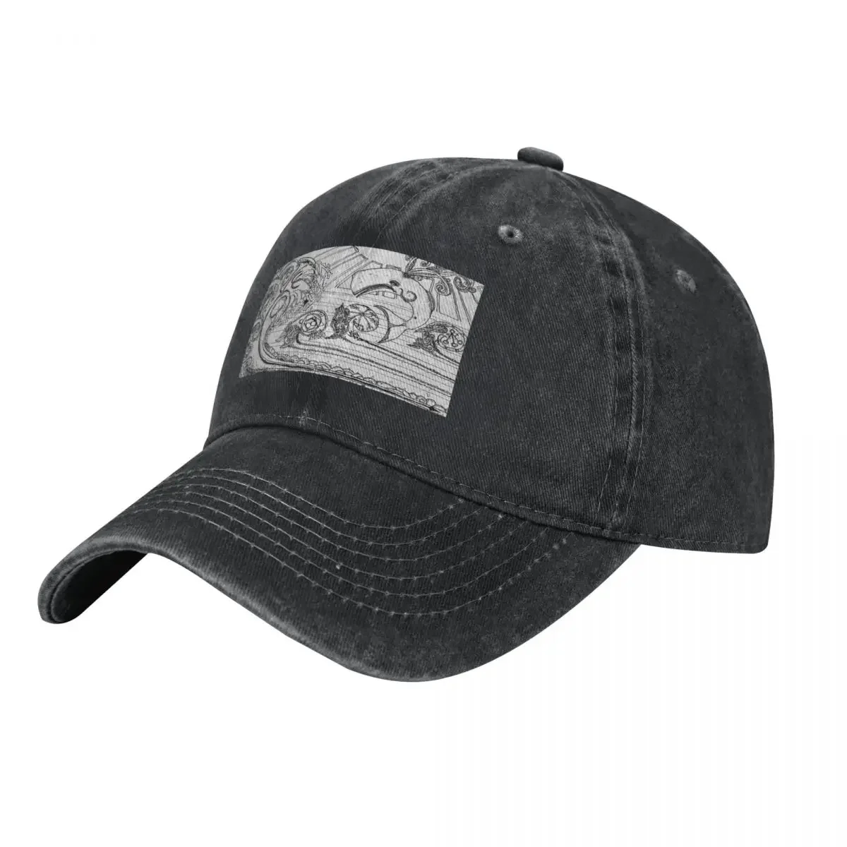 Golf Cap Dad - Wave Forms Baseballkappe, neue Mütze, Papa-Mütze,