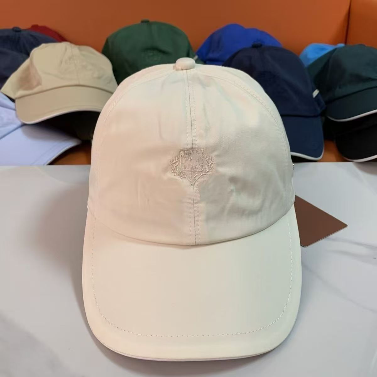 Baseball Cap Structured - Hochwertige einfarbige Baseballkappe für Herren und