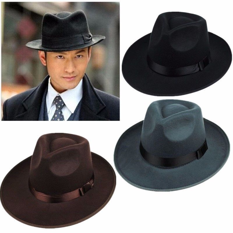 Fedora Hat Wool - Neueste Ankunft Unisex Erwachsene Filz Western