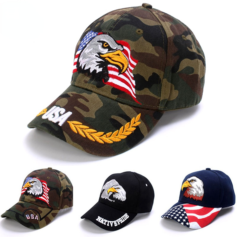 Dad Hat Cotton - Schwarze Trucker-Mütze für Herren mit Tiermotiv,