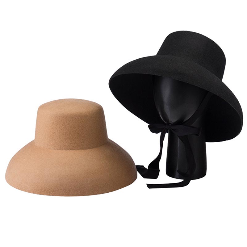 Retro-Stil, reine Wolle, breit – Fedora Hat Wool Bewertung und Preis