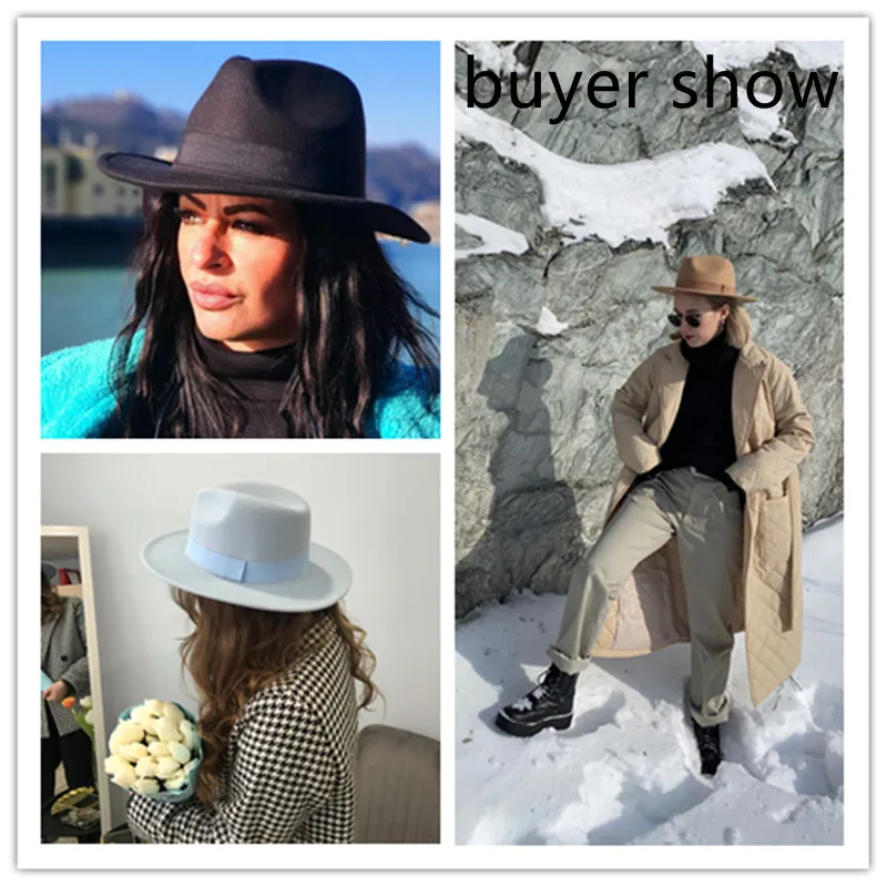 Fedora-Hut für Damen, Winterhü – Fedora Hat Wool Bewertung und Preis