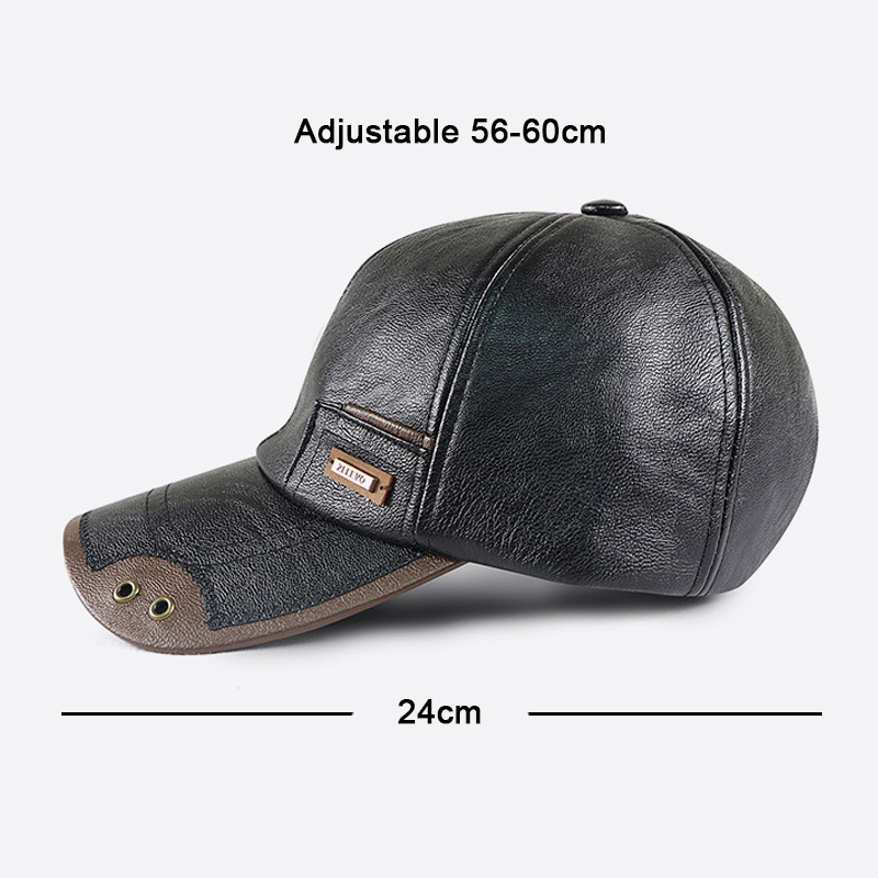Retro PU-Leder Baseballkappe f – Baseball Cap Structured Bewertung und Preis