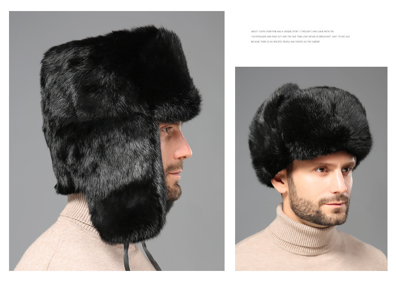Bomber Hüte Mode China Nordost – Trapper Hat Ear Flap Bewertung und Preis