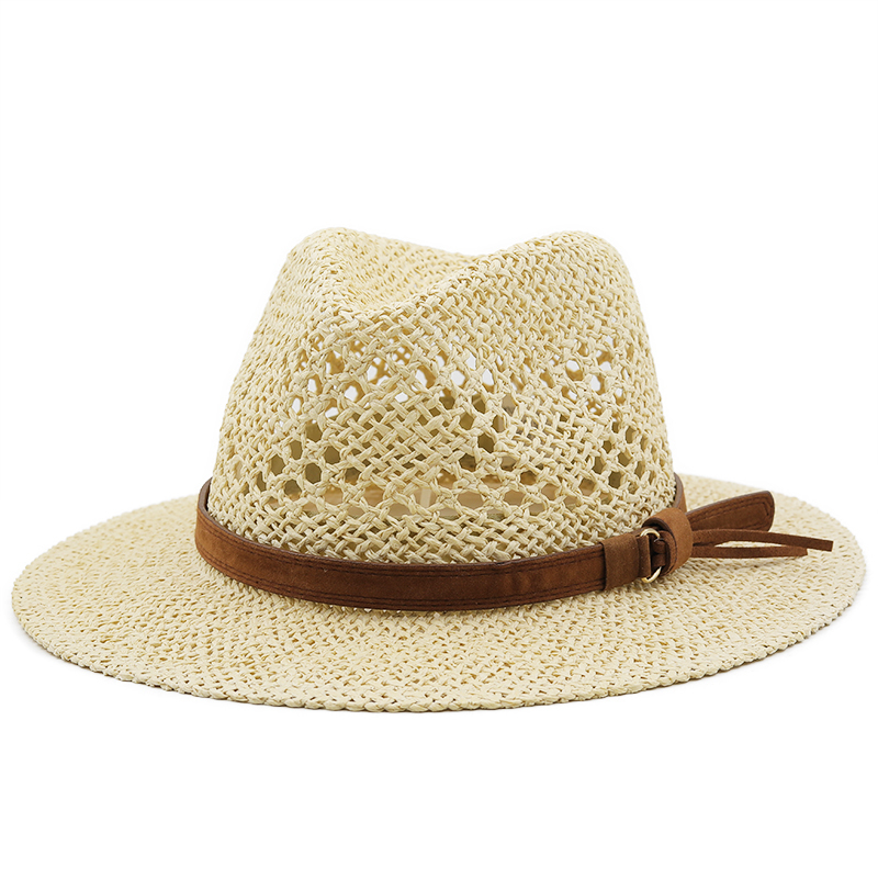 Hohl Männer Bast stroh hut Str – Cowboy Hat Straw Bewertung und Preis