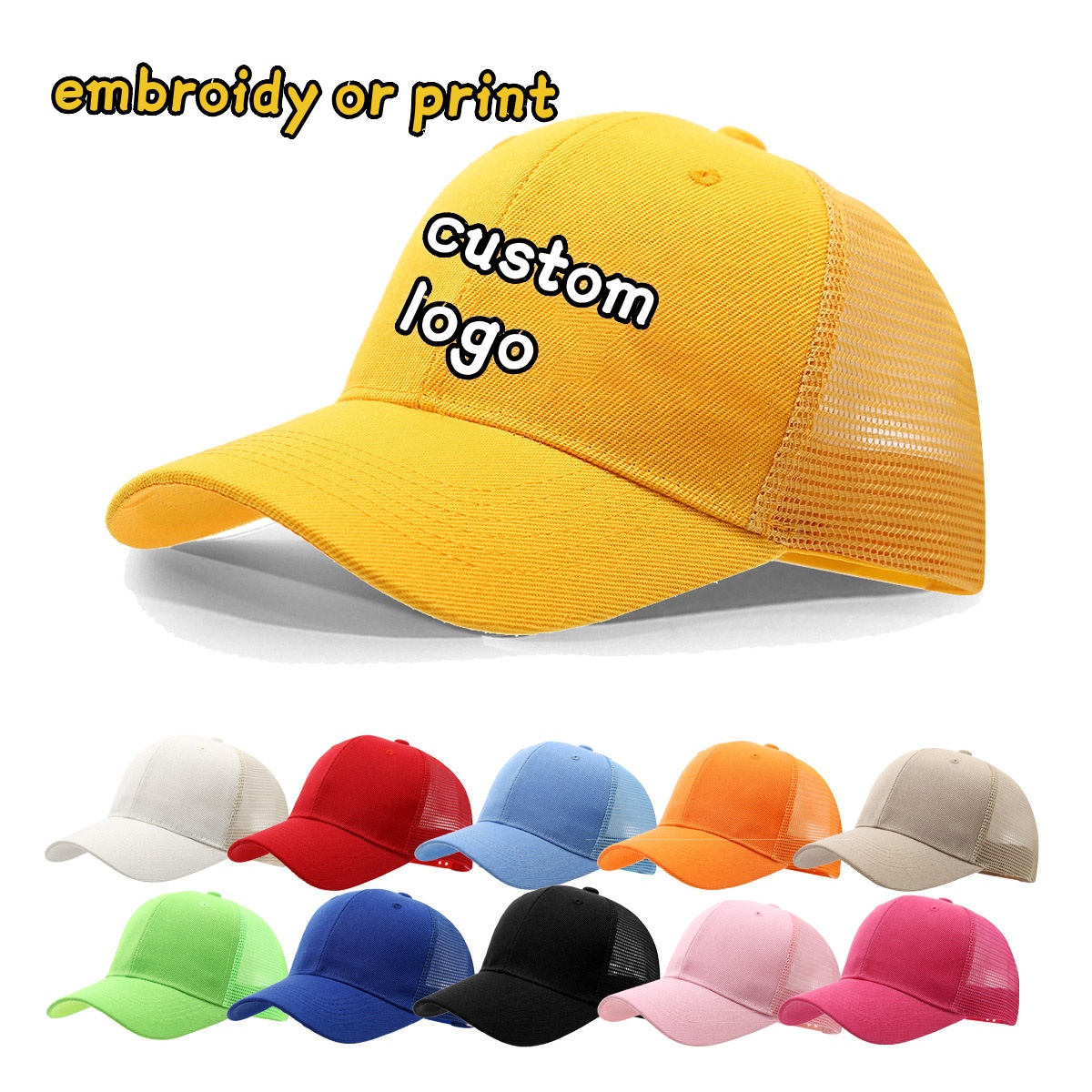 Benutzerdefinierte Logo Kappe  – Trucker Cap Mesh Bewertung und Preis