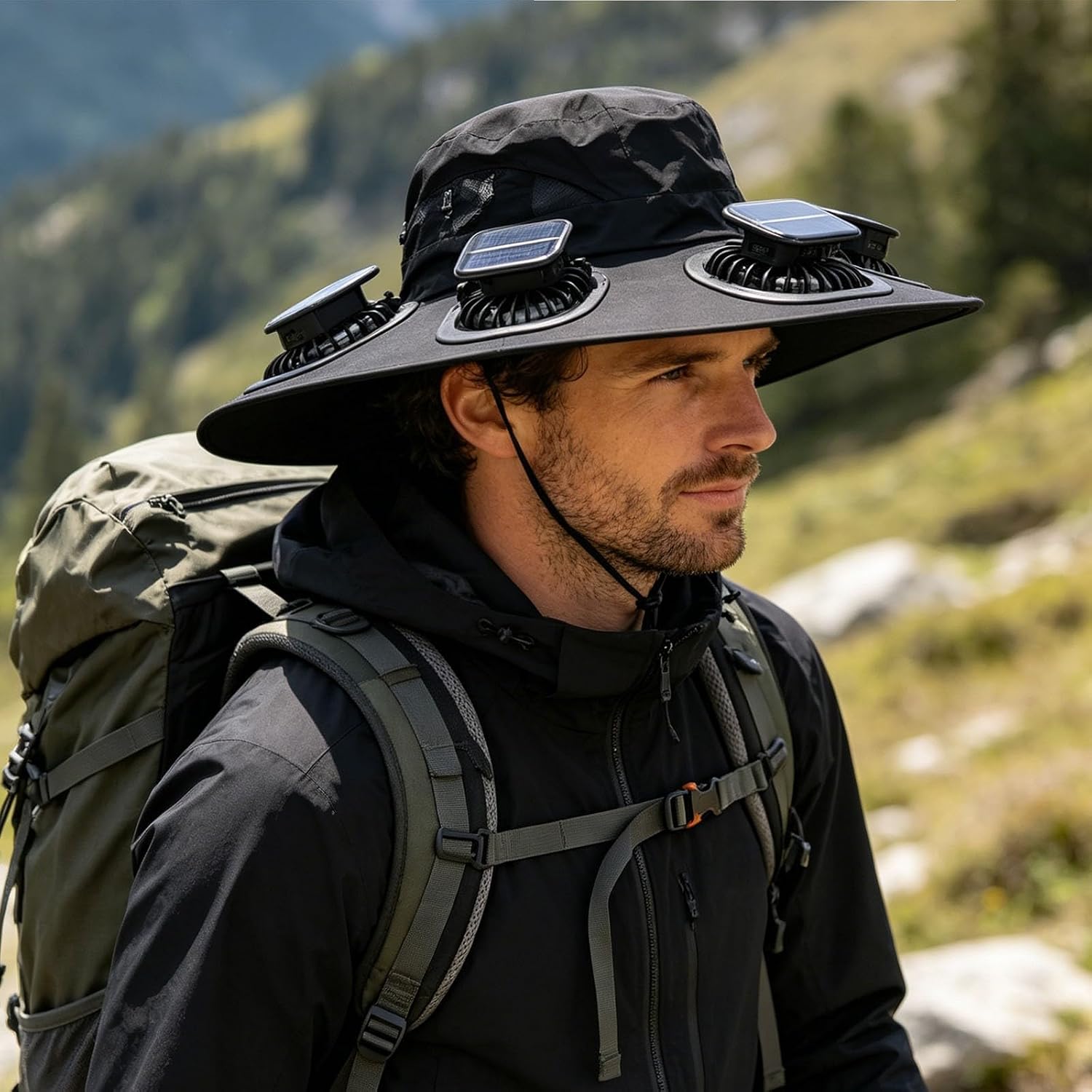 Solar-Ventilatorhut mit 6 Vent – Visor Sun Hat Bewertung und Preis