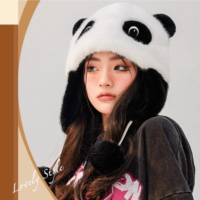 Panda-Ohrenmütze, Panda-Ohrenk – Trapper Hat Ear Flap Bewertung und Preis