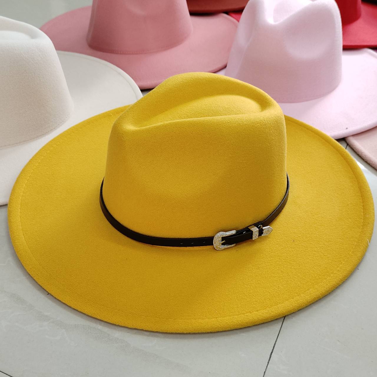 Klassischer Filz-Fedora-Hut fü – Fedora Hat Wool Bewertung und Preis