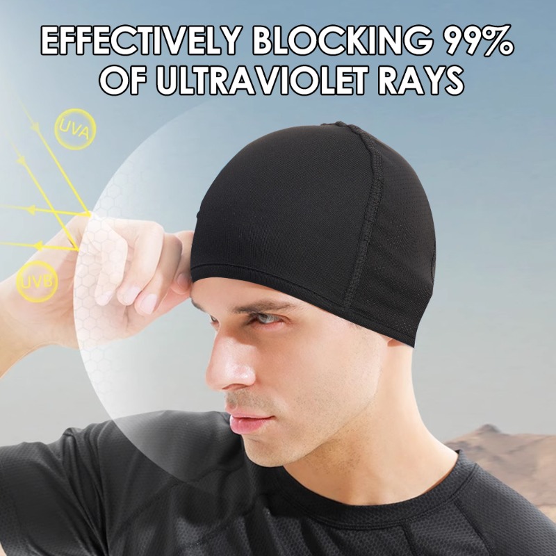 Innenkühlkappe für Helm, schwe – Skull Cap Helmet Liner Bewertung und Preis