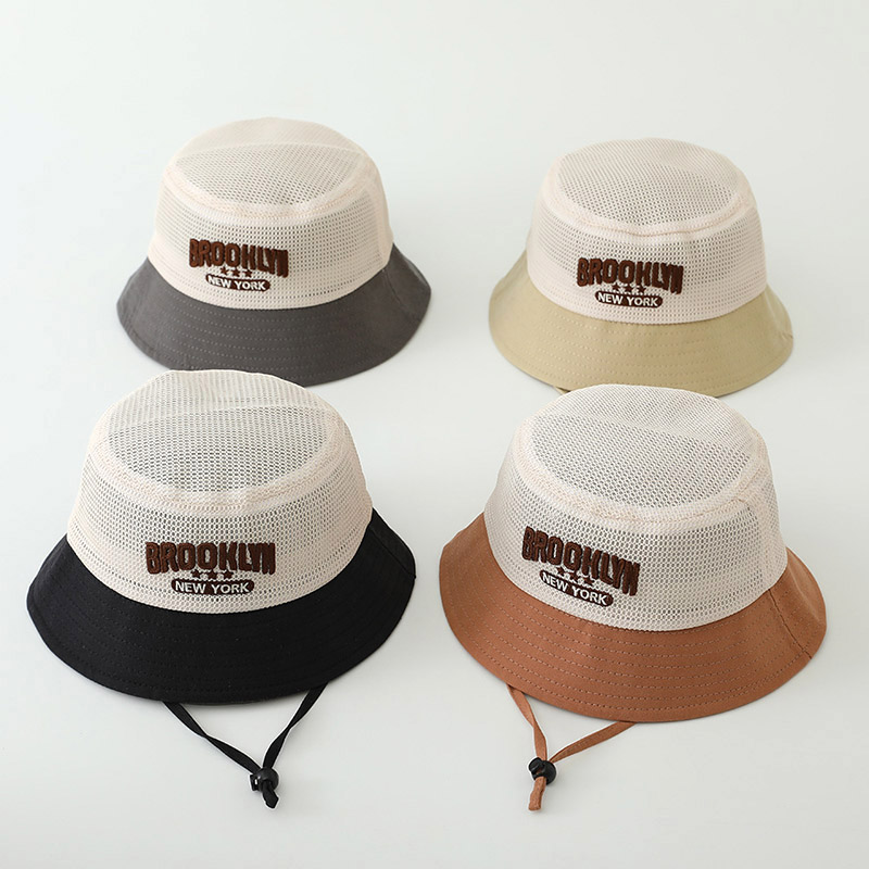Buchstaben-Bestickter Baby-Son – Bucket Hat Cotton Bewertung und Preis