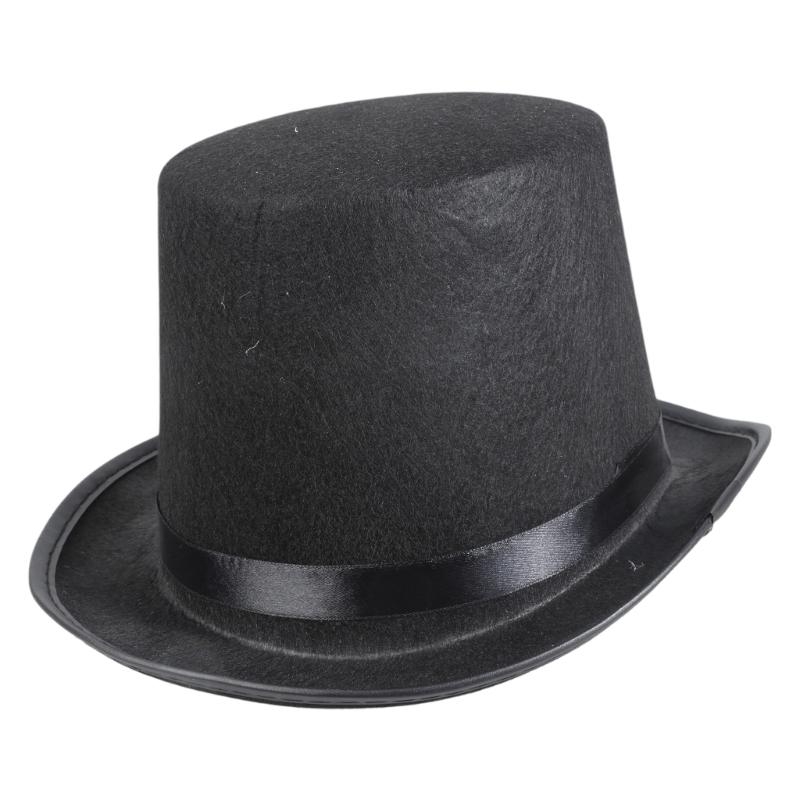 Retro Zylinder Hut Zauberer Ko – Fedora Hat Wool Bewertung und Preis