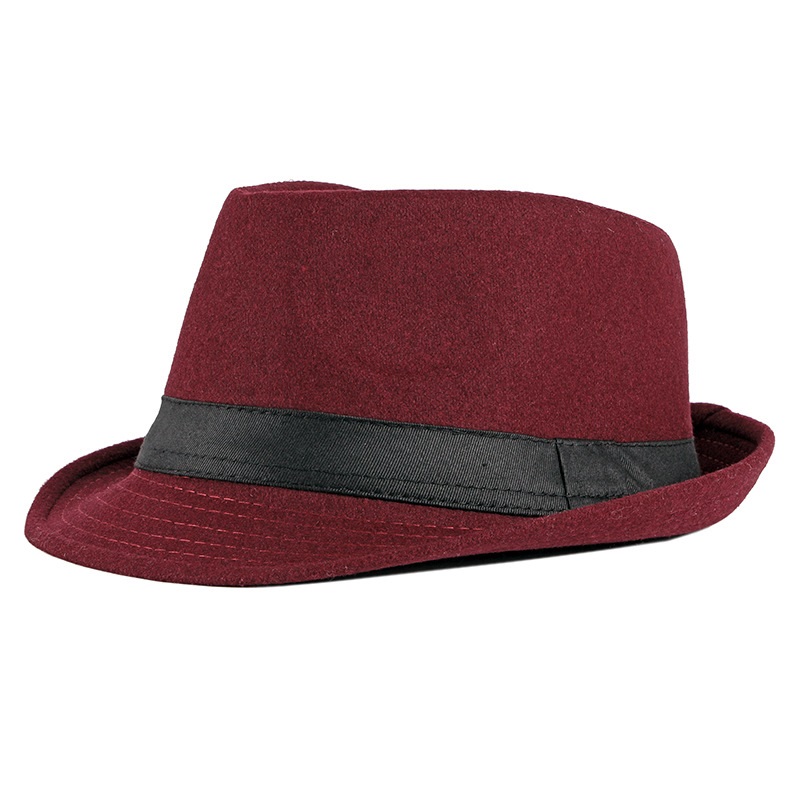 Hut für Männer, neuer Herbst-W – Fedora Hat Wool Bewertung und Preis