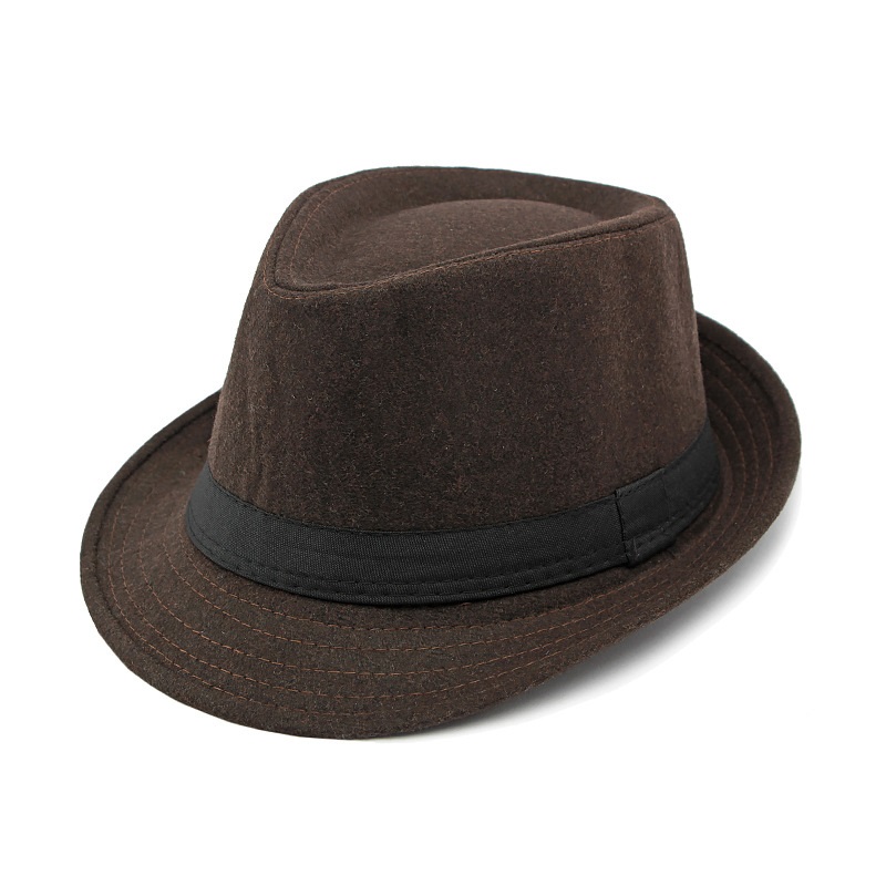 Hut für Männer, neuer Herbst-W – Fedora Hat Wool Bewertung und Preis