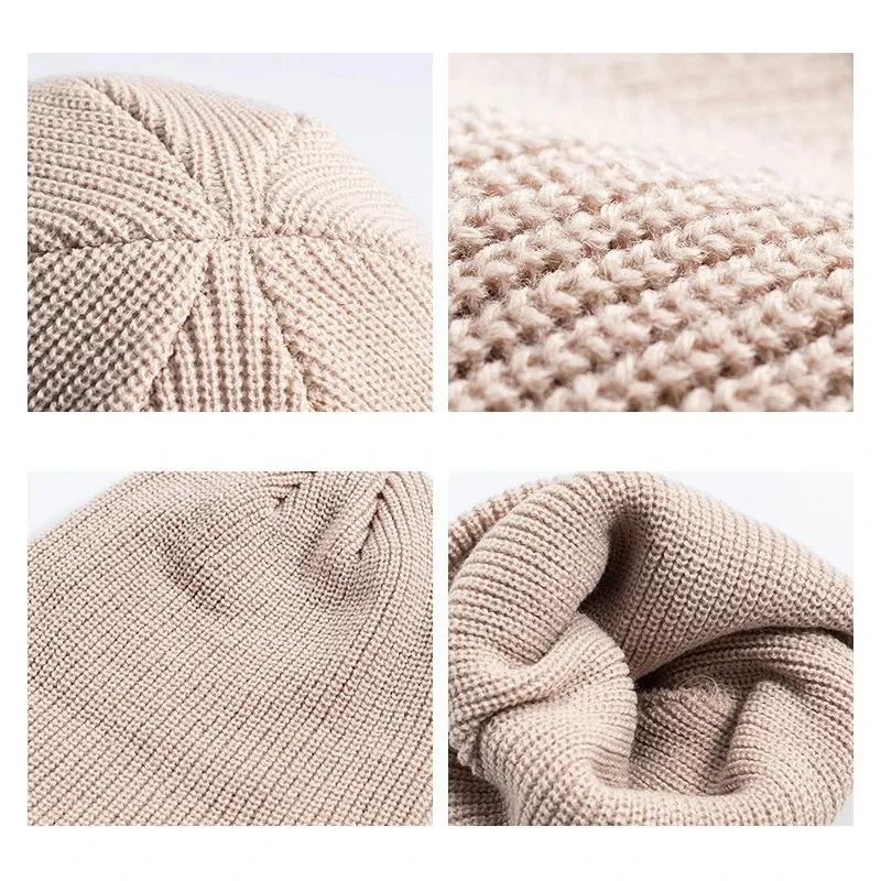 Winter-Strickmütze, warm, für  – Beanie Cuffed Knit Bewertung und Preis
