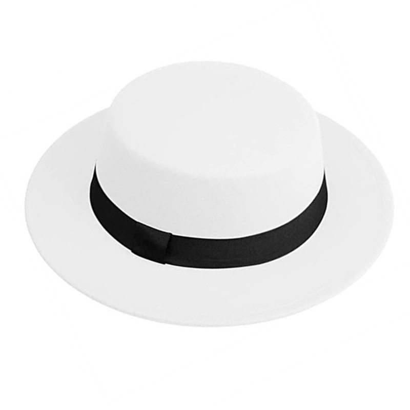 Herren Damen Weißer Fedora-Hut – Fedora Hat Wool Bewertung und Preis
