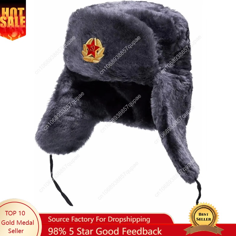 BELEON Uschanka Russische Pelz – Winter Trapper Hat Bewertung und Preis