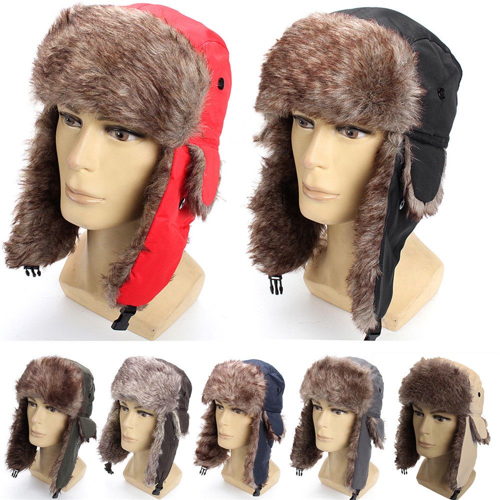 Warme Winter Pelz Earflap Ski  – Trapper Hat Ear Flap Bewertung und Preis