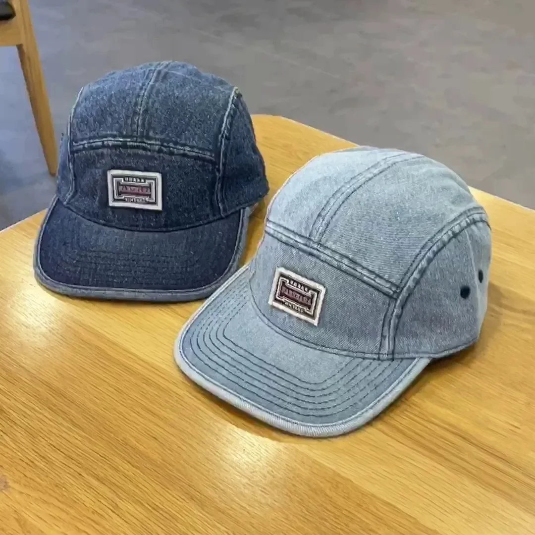 Vintage flache Krempe Denim Ba – Corduroy Cap 5 Panel Bewertung und Preis