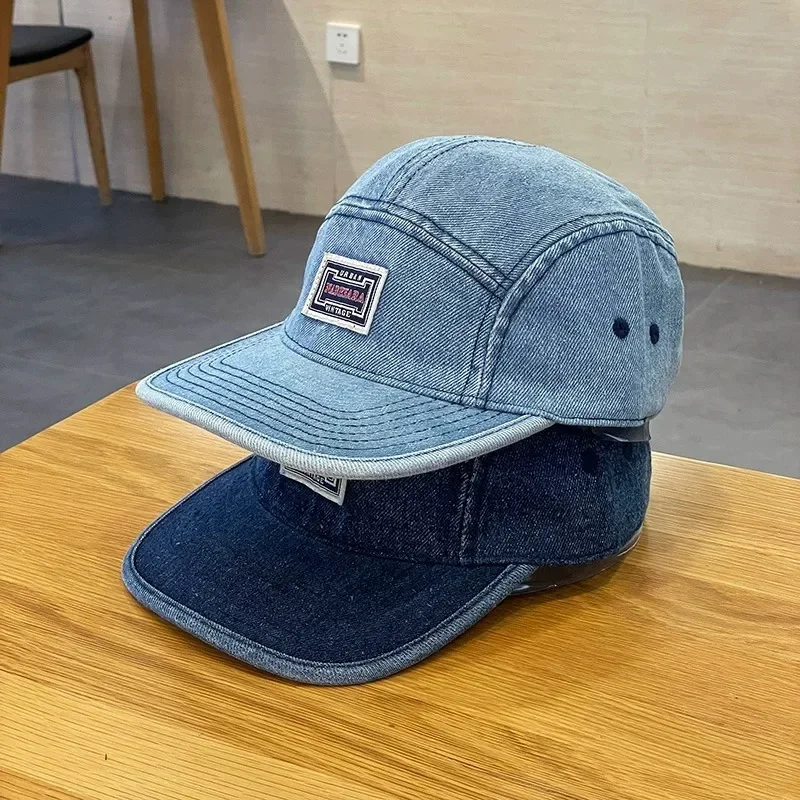 Vintage flache Krempe Denim Ba – Corduroy Cap 5 Panel Bewertung und Preis