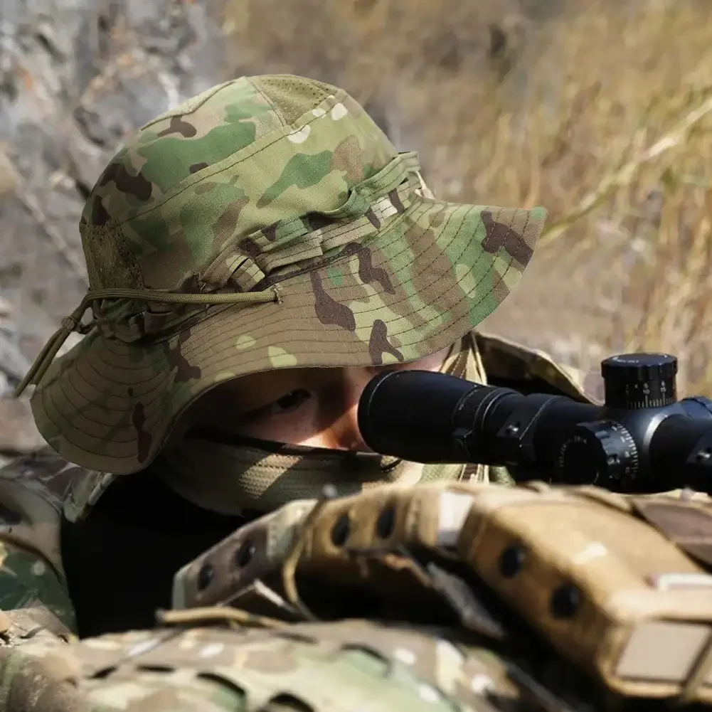 Neue Taktische Tarnfarben-Busc – Boonie Hat Tactical Bewertung und Preis