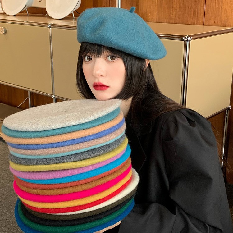 Herbstliche klassische französ – Beret French Wool Bewertung und Preis