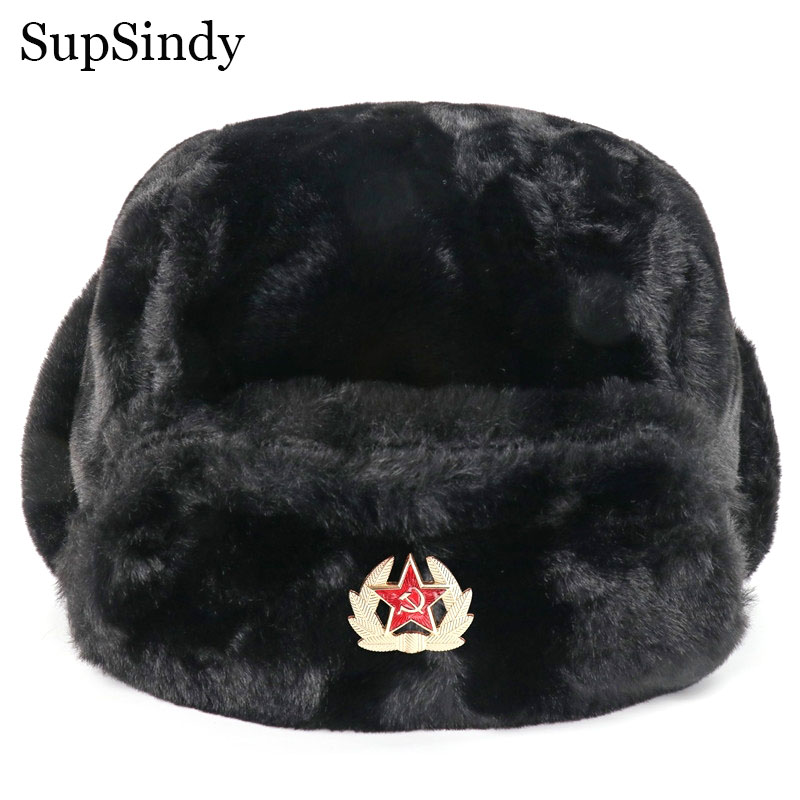 SupSindy Sowjetisches Abzeiche – Trapper Hat Ear Flap Bewertung und Preis