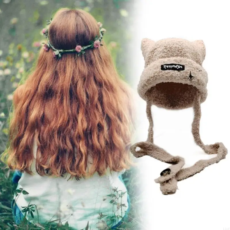 L93F Handgefertigte Strickmütz – Winter Trapper Hat Bewertung und Preis
