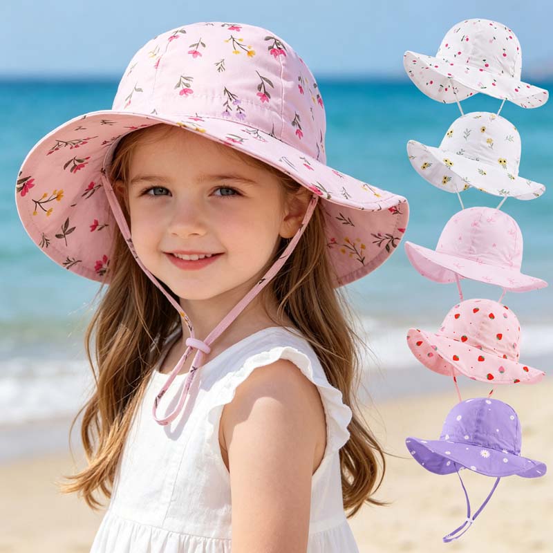 2026 Kinder-Mädchenhüte Sommer – Bucket Hat Cotton Bewertung und Preis
