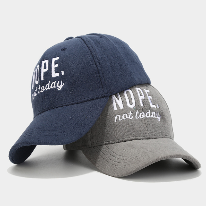 Nope Not Today bestickte weich – Dad Hat Cotton Bewertung und Preis