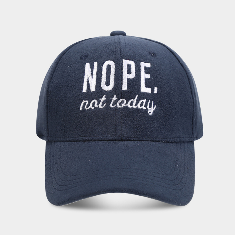 Nope Not Today bestickte weich – Dad Hat Cotton Bewertung und Preis