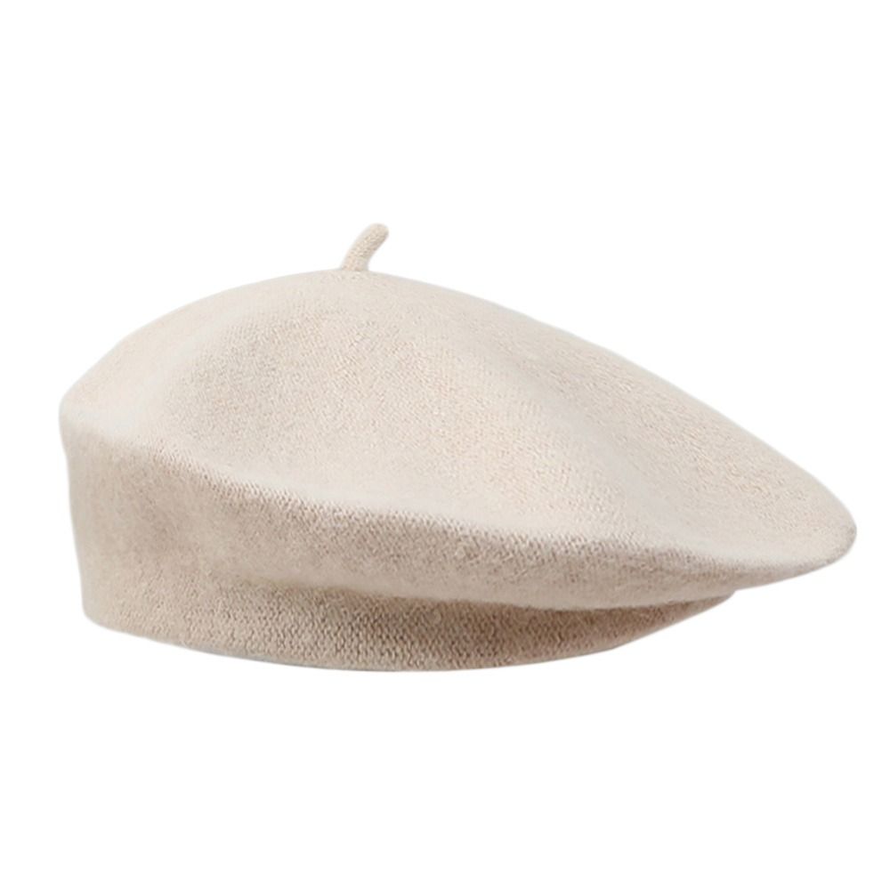 Herbst-Winter Warme Wollmütze  – Beret French Wool Bewertung und Preis