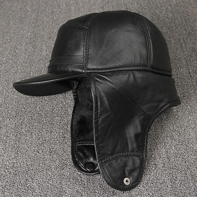 Echte Lederkappen, warme Winte – Winter Trapper Hat Bewertung und Preis