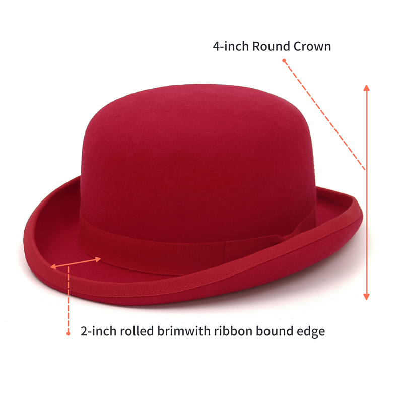 GEMVIE Derby-Hut aus 100 % Wol – Fedora Hat Wool Bewertung und Preis
